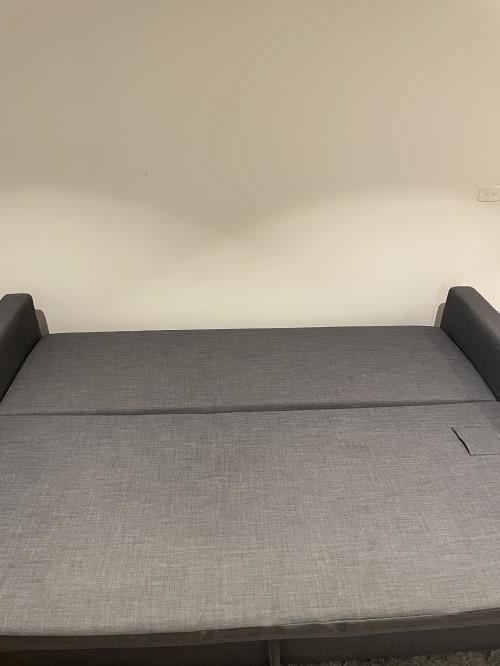 Second-hand IKEA 3-Seater Sofa Bed - Photo 4)