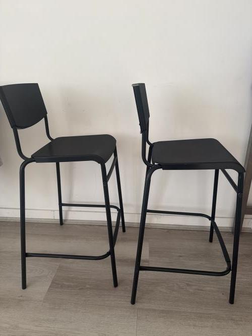 Second-hand Set of 2 Stools - Photo 4)