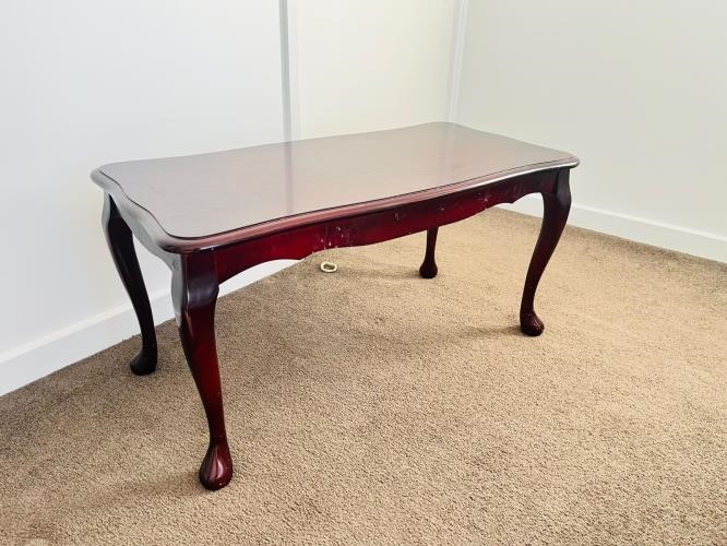 Second-hand Coffee Table with 2 Matching Side Tables - Photo 4)