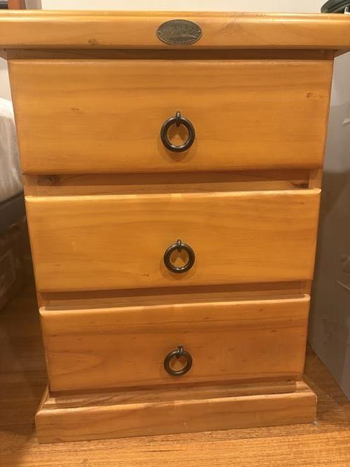 Second-hand Set of 2 Bedside Tables - Photo 5)