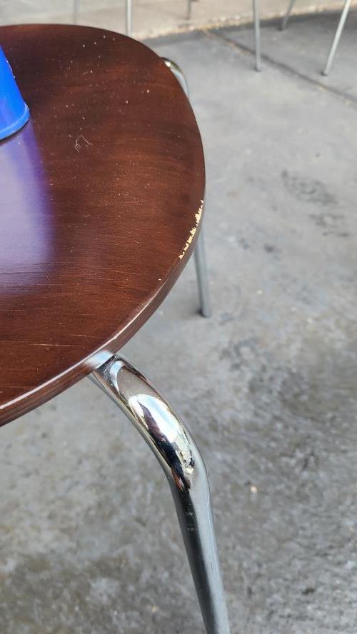 Second-hand Set of 3 Chairs - Photo 5)