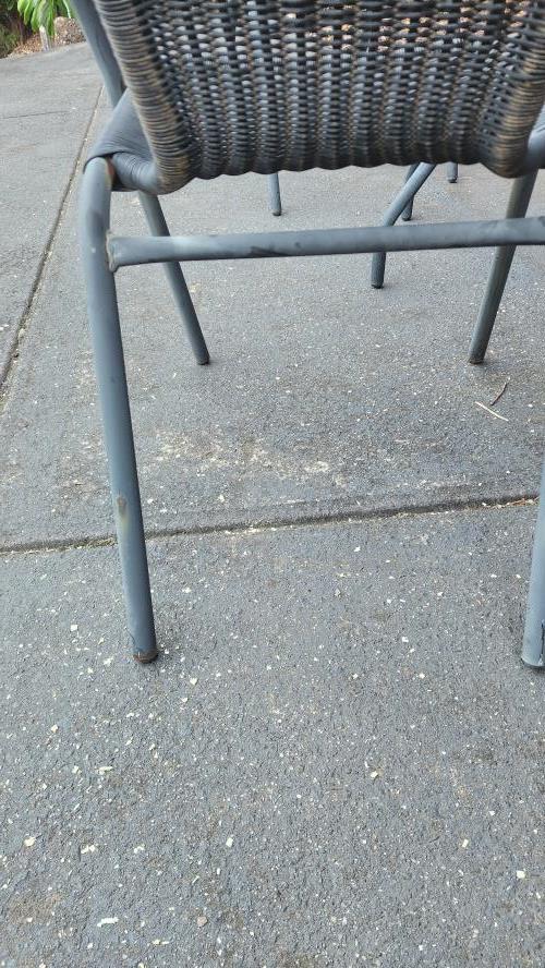 Second-hand Outdoor Table with 2 Chairs - Photo 5)