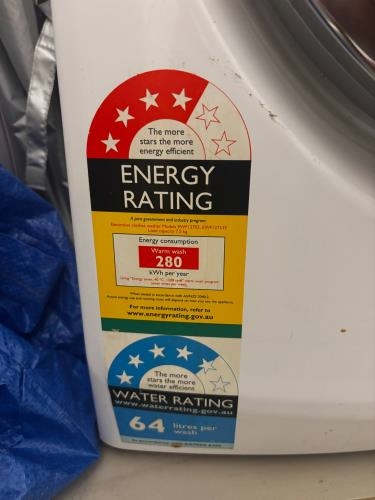 Second-hand Electrolux 7.5kg Front Load Washing Machine - Photo 5)