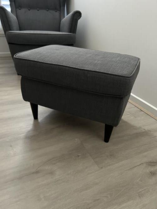 Second-hand IKEA Chair and Ottoman - Photo 5)