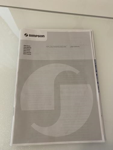 Second-hand Simpson 8kg Top Load Washing Machine - Photo 5)