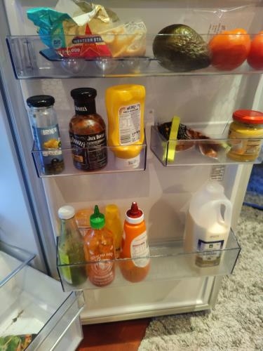 Second-hand Beko 245L Top Mount Fridge - Photo 5)