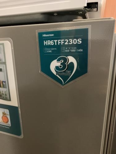 Second-hand Hisense 230L Top Mount Fridge - Photo 5)