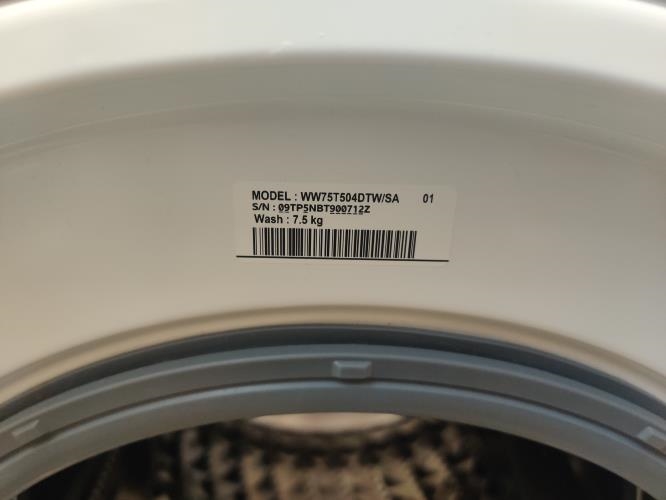 Second-hand Samsung 7.5kg Front Load Washing Machine - Photo 5)