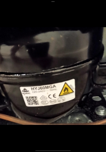 Second-hand Chiq 202L Top Mount Fridge - Photo 5)
