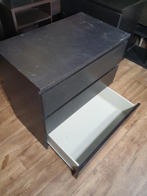 Second-hand IKEA Malm 3 Drawer Chest of Drawers - Photo 5)