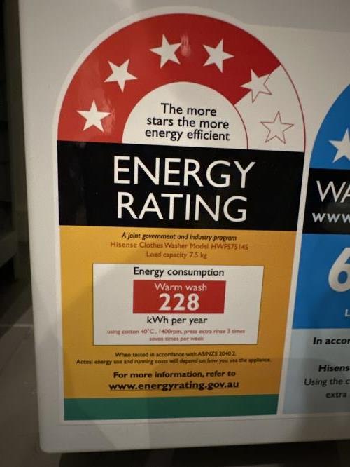 Second-hand Hisense 7.5kg Front Load Washing Machine - Photo 5)