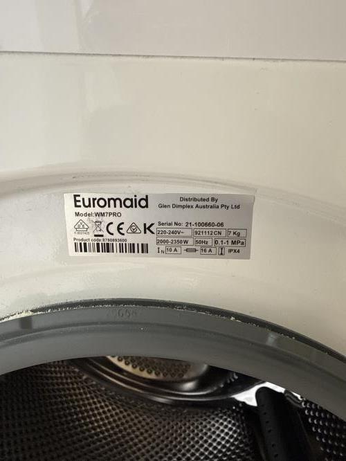 Second-hand Euromaid 7kg Front Load Washing Machine - Photo 5)
