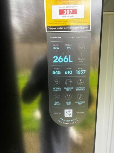 Second-hand Solt 266L Top Mount Fridge - Photo 5)