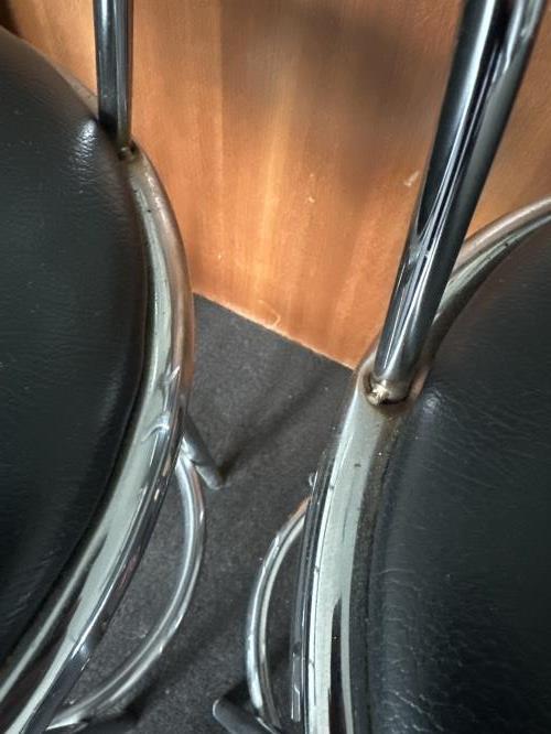 Second-hand Set of 2 Bar Stools - Photo 5)
