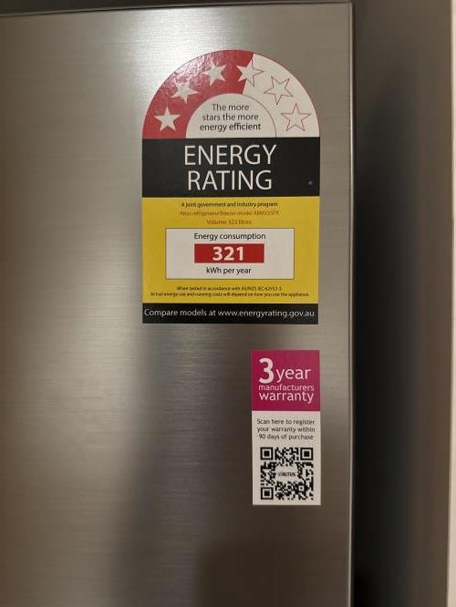 Second-hand Altus 323L Top Mount Fridge - Photo 5)