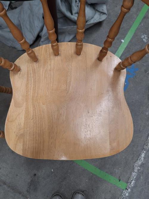 Second-hand Set of 2 Timber Bar Stools - Photo 5)