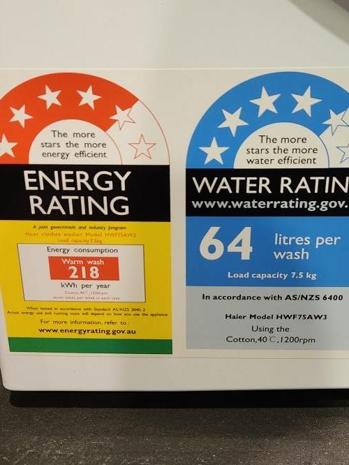 Second-hand Haier 7.5kg Front Load Washing Machine - Photo 5)