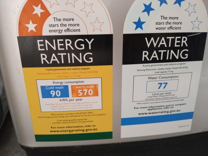 Second-hand Samsung 7.5kg Top Load Washing Machine - Photo 5)