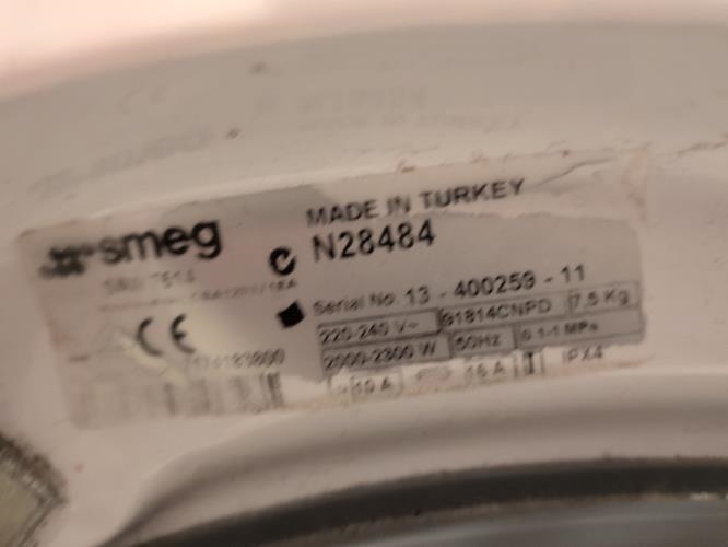 Second-hand Smeg 7.5kg Front Load Washing Machine - Photo 5)