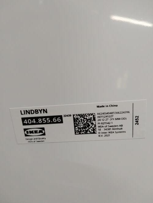 Second-hand IKEA LINDBYN Round Mirror - Photo 5)