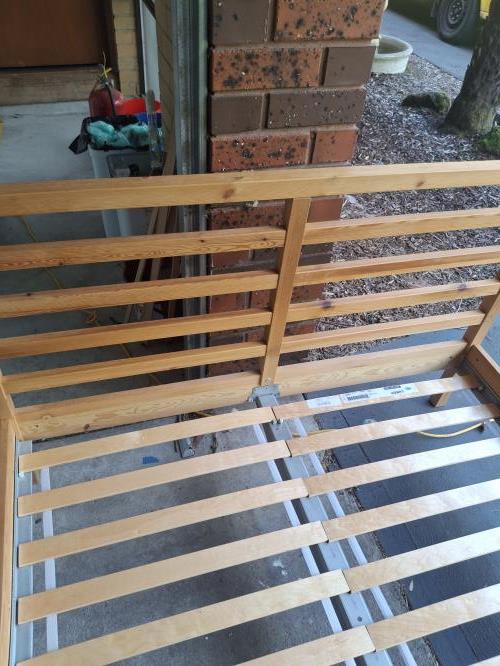 Second-hand IKEA Double Bed Frame - Photo 5)