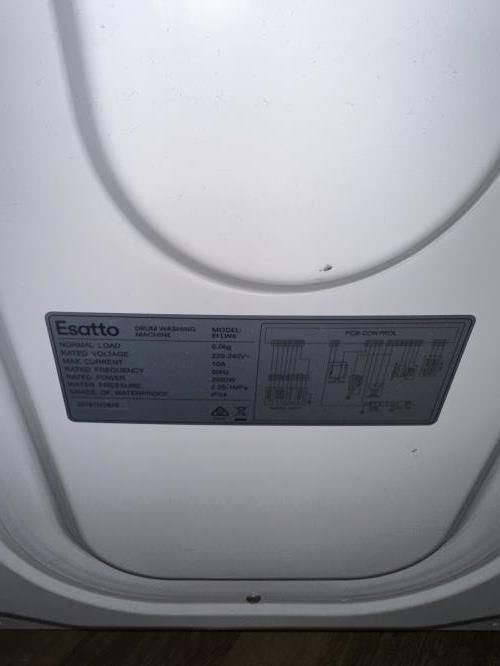 Second-hand Esatto 6kg Front Load Washing Machine - Photo 5)