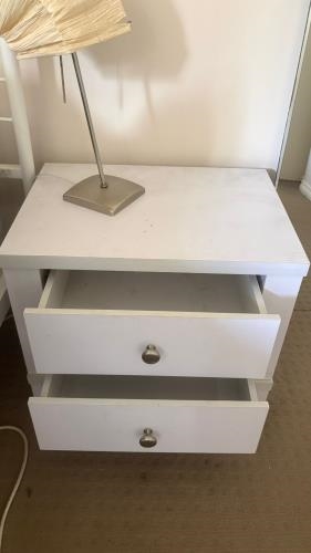 Second-hand Set of 2 Bedside Tables - Photo 5)