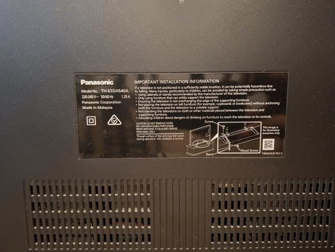 Second-hand Panasonic 65\" Smart TV - Photo 5)