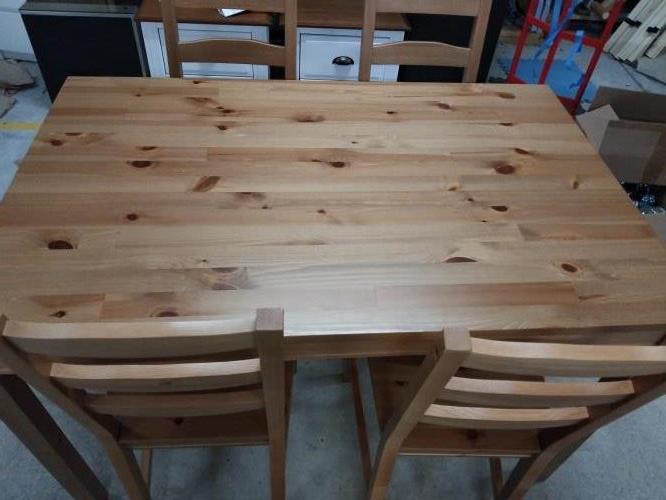 Second-hand IKEA Dining Table with 4 Chairs - Photo 5)