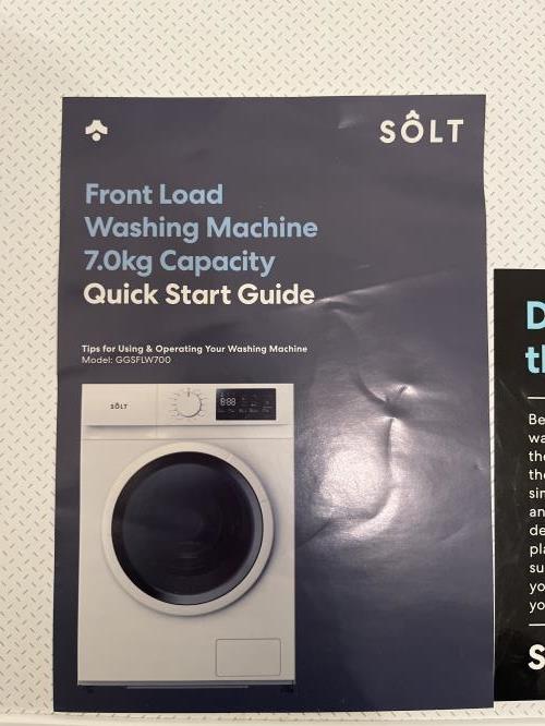 Second-hand Solt 7kg Front Load Washing Machine - Photo 5)