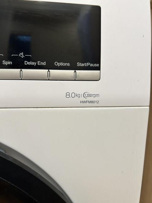 Second-hand Hisense 8kg Front Load Washing Machine - Photo 5)