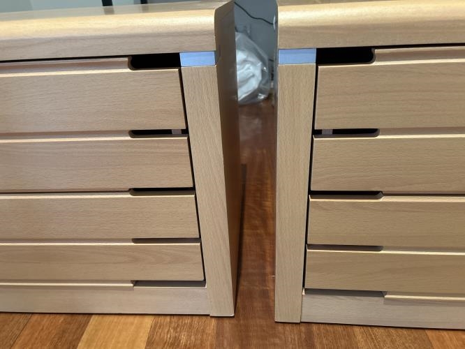 Second-hand Set of 2 Bedside Tables - Photo 5)