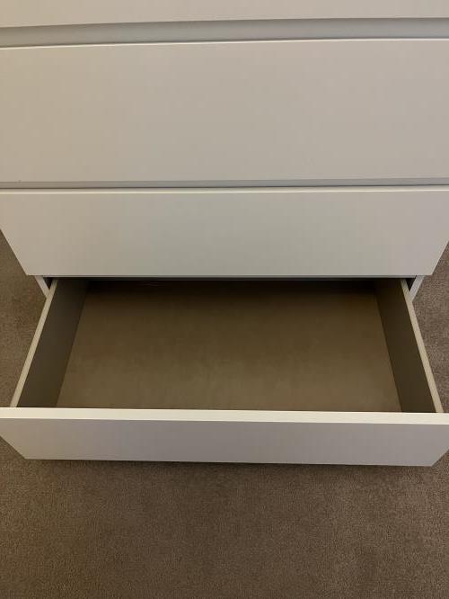 Second-hand IKEA Malm 4 Drawer Chest of Drawers - Photo 5)