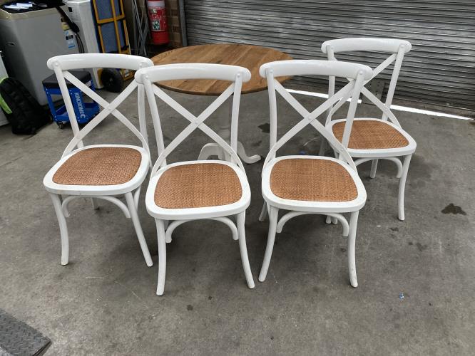Second-hand Dining Table with 4 Chairs - Photo 5)