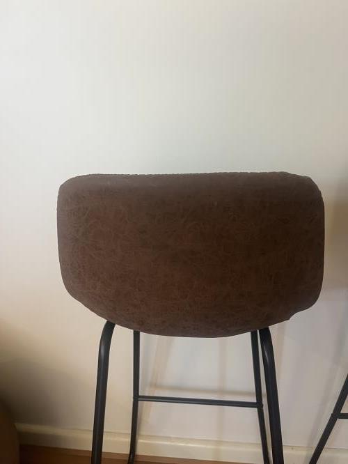 Second-hand Set of 2 Bar Stools - Photo 5)