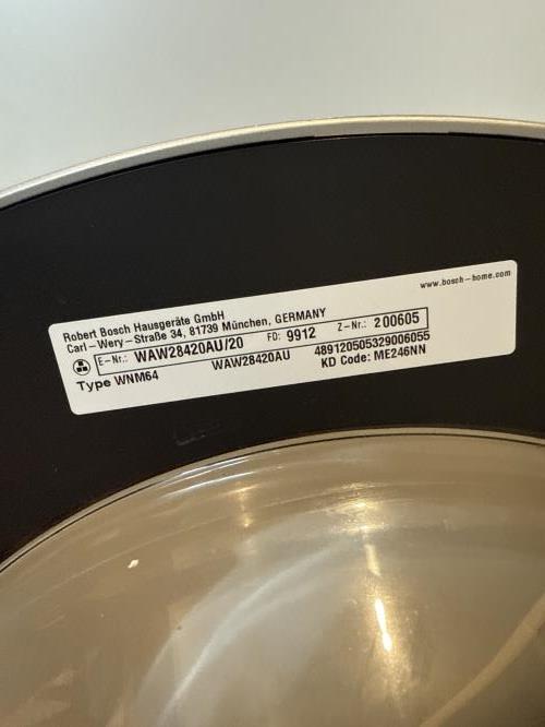 Second-hand Bosch 9kg Front Load Washing Machine - Photo 5)
