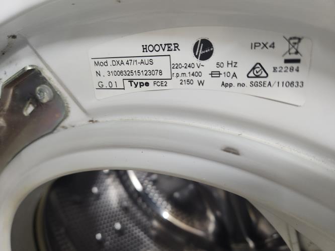 Second-hand Hoover 7kg Front Load Washing Machine - Photo 5)
