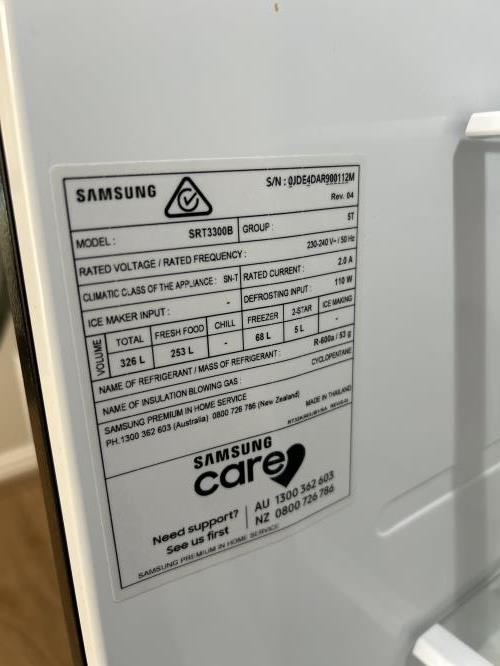 Second-hand Samsung 326L Top Mount Fridge - Photo 5)