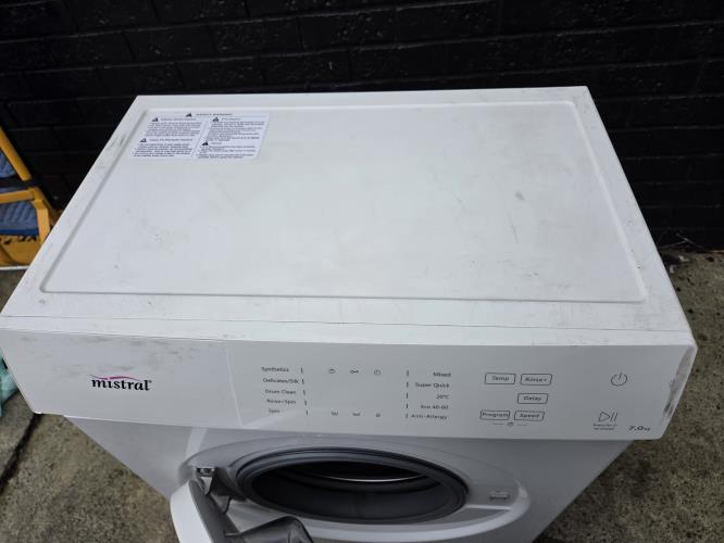 Second-hand Mistral 7kg Front Load Washing Machine - Photo 5)