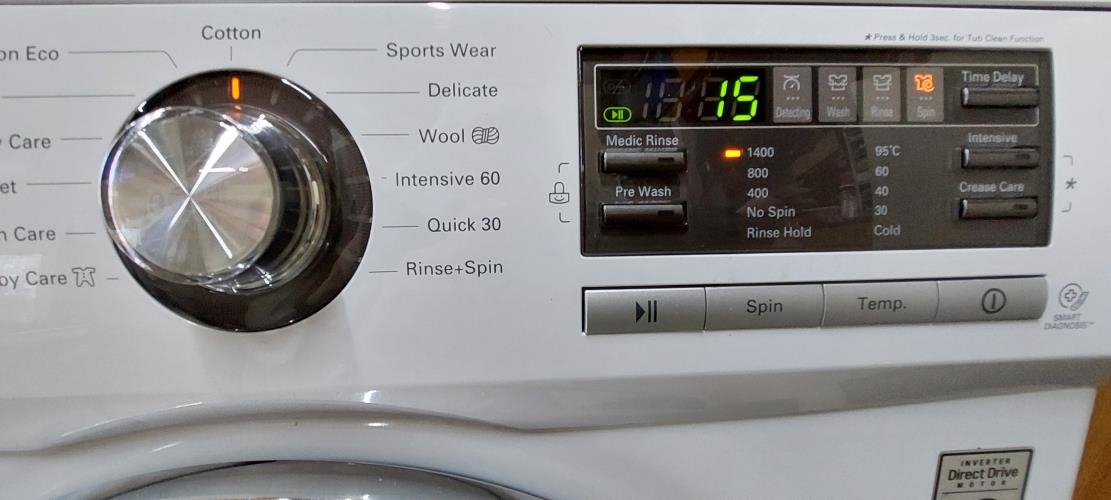 Second-hand LG 7.5kg Front Load Washing Machine - Photo 5)