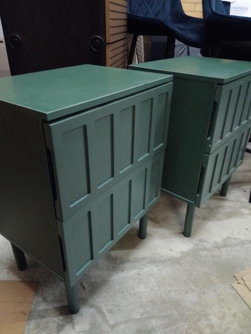 Second-hand Set of 2 Bedside Tables - Photo 5)