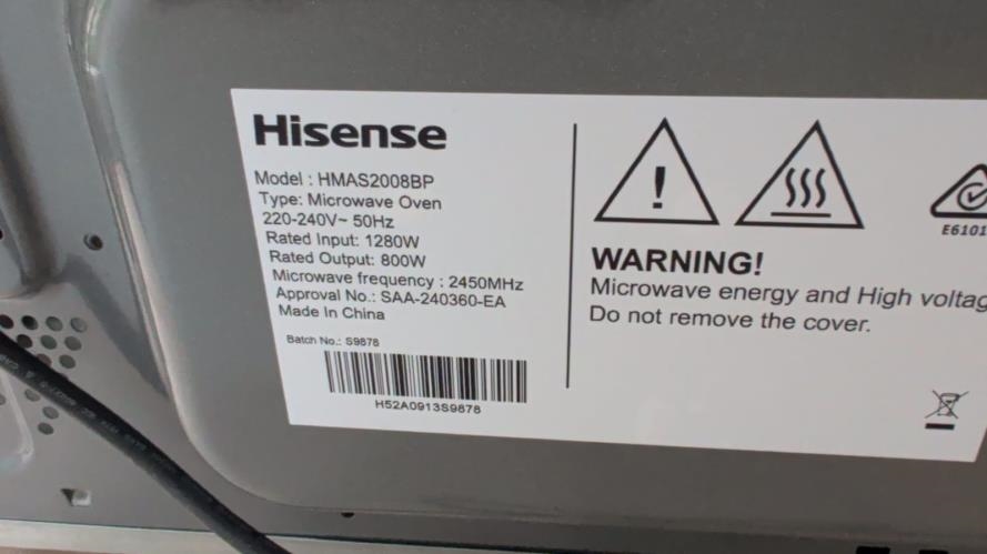 Second-hand Hisense Microwave - Photo 5)