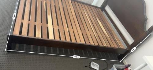 Second-hand Double Bed Frame - Photo 5)