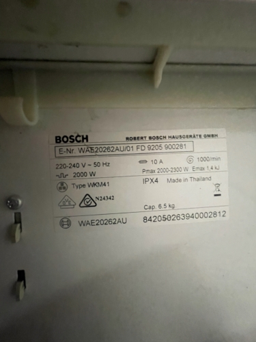 Second-hand Bosch 6.5kg Front Load Washing Machine - Photo 5)