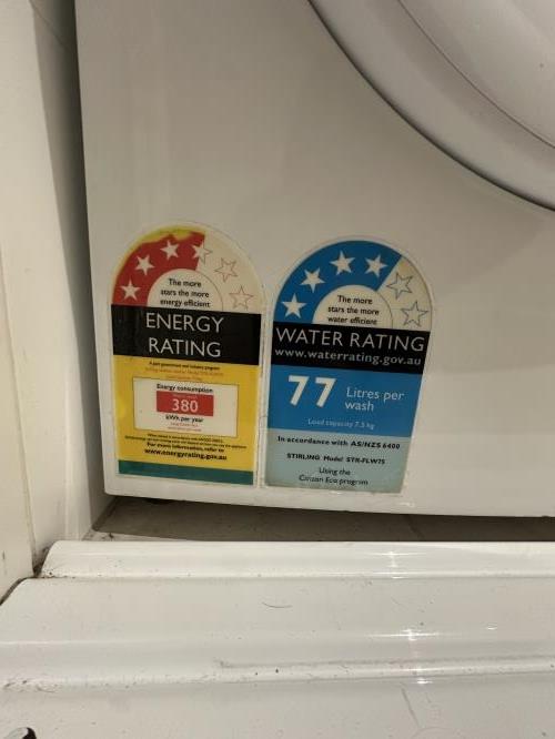 Second-hand Stirling 7.5kg Front Load Washing Machine - Photo 5)
