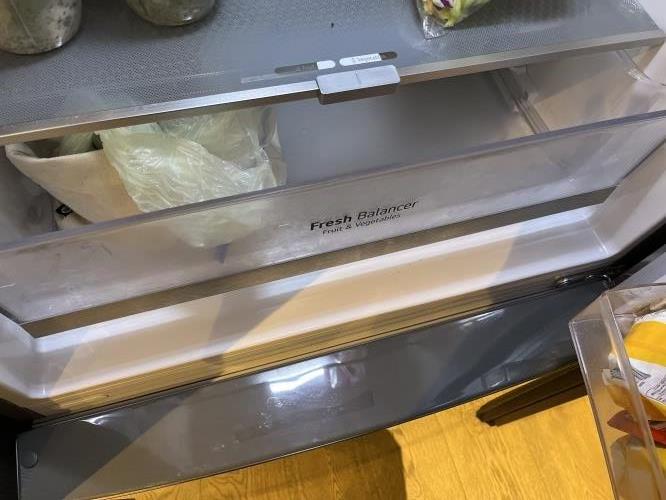 Second-hand LG 420L Bottom Mount Fridge - Photo 5)