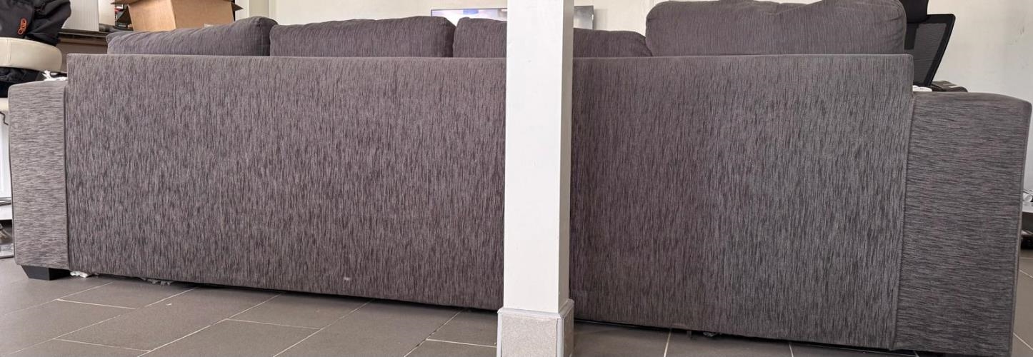 Second-hand 4 Seater L-Shape Sofa - Photo 5)