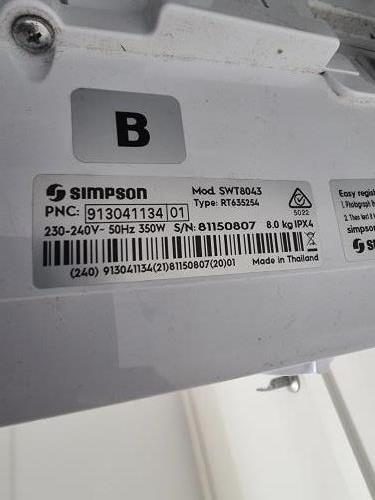 Second-hand Haier 8kg Top Load Washing Machine - Photo 5)
