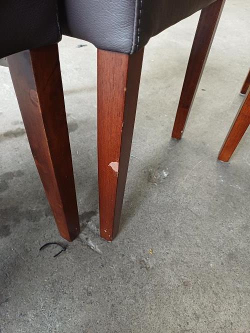 Second-hand Set of 6 Dining Chairs - Photo 5)