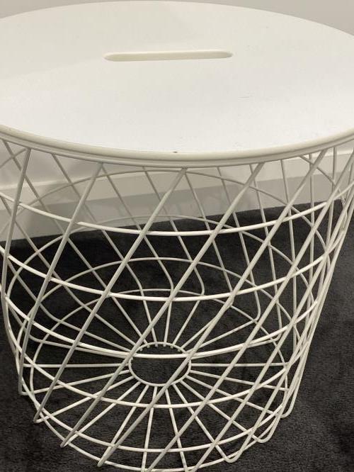 Second-hand IKEA KVISTBRO Storage Table with Lid - Photo 5)